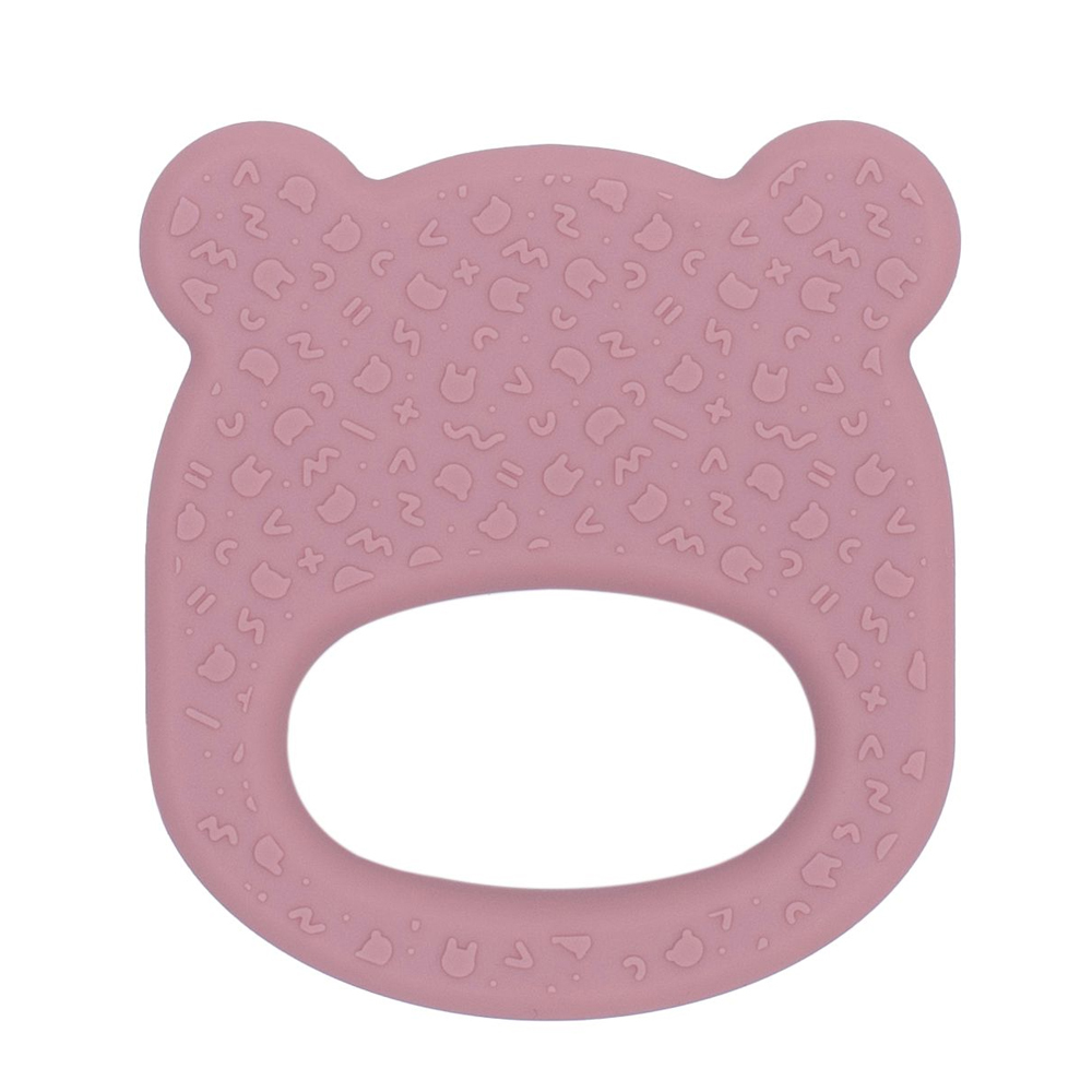 澳洲We Might be Tiny 熊寶寶矽膠固齒器-煙燻玫瑰