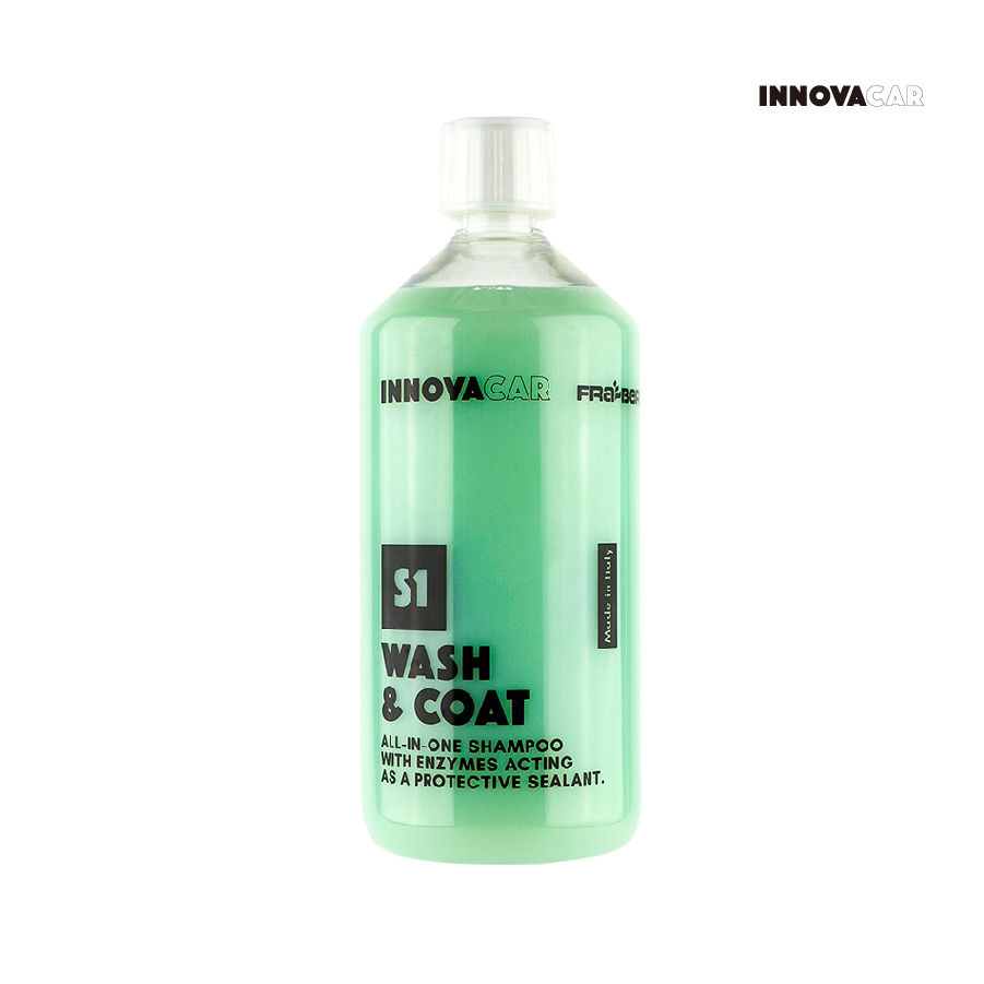 INNOVACAR S1 WASH & COAT  洗車鍍膜2合1, 1000ml