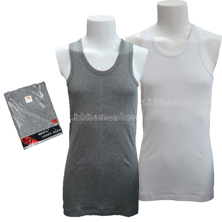 3件裝 TE牌: 男裝圓領背心 (S-XL碼)