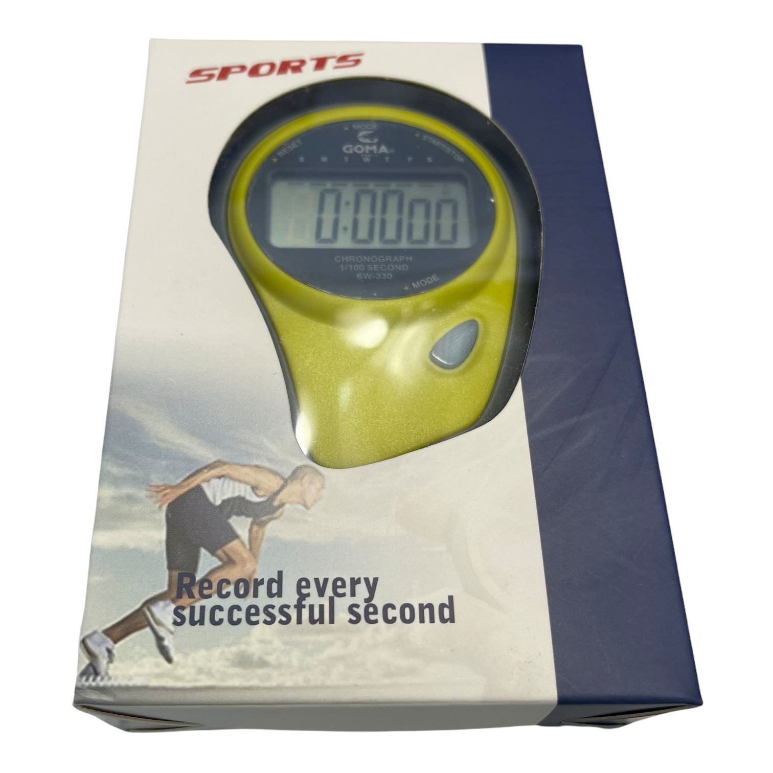 GOMA 運動秒錶 連繩 SW330B