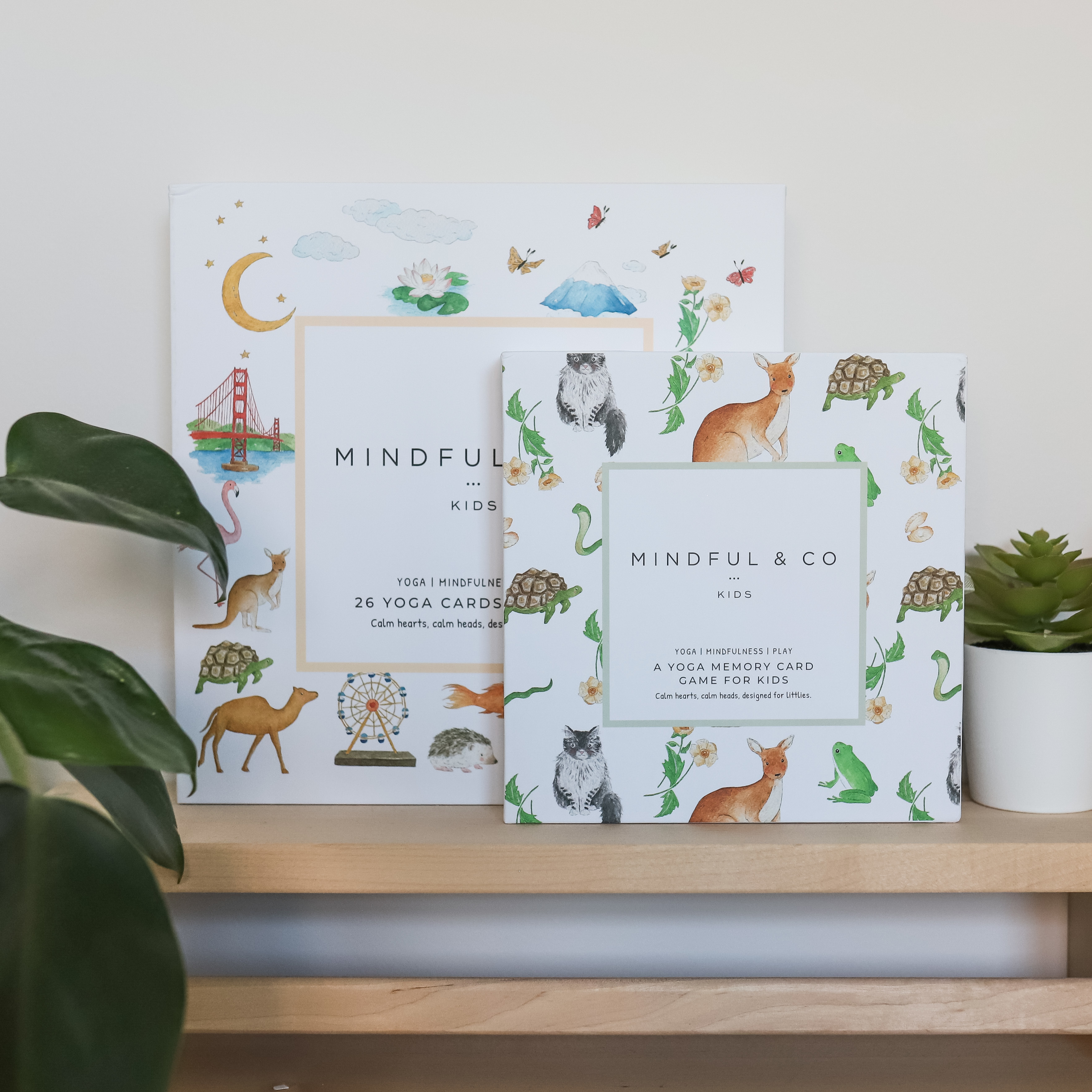 澳洲品牌Mindful & Co Kids - 兒童瑜珈配對記憶卡遊戲