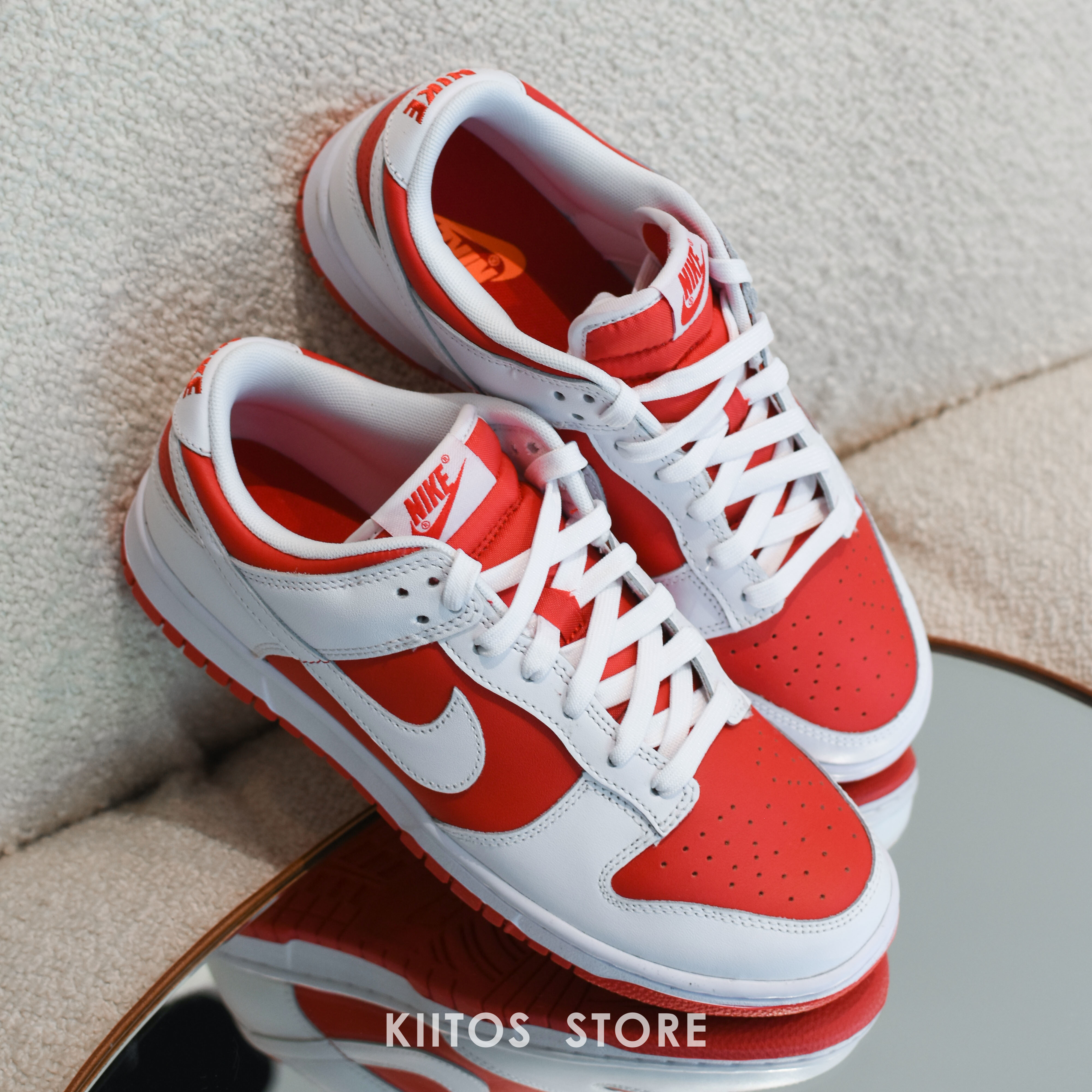 Nike Dunk Low 反轉 白紅