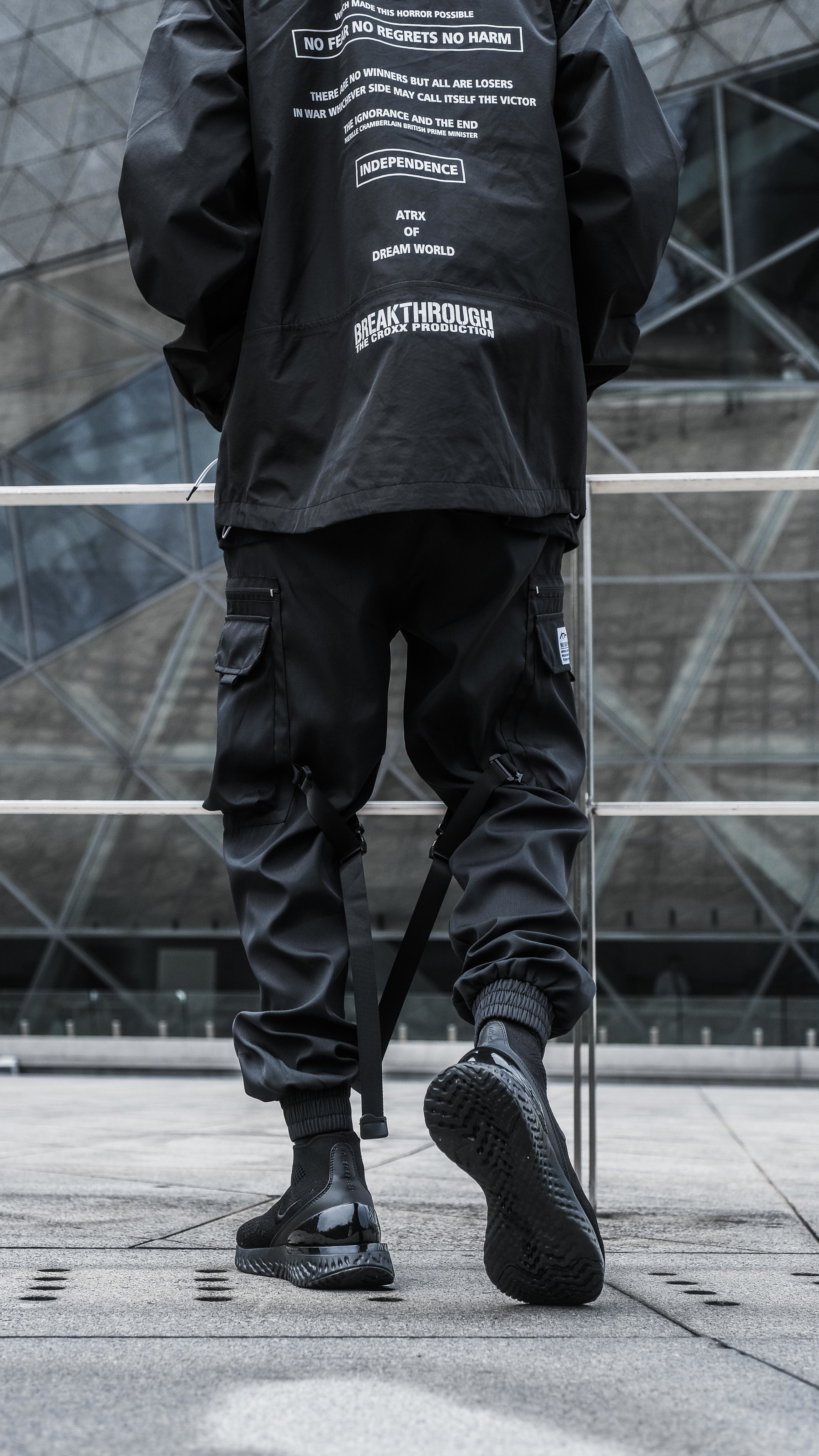 黑武士雙袋對稱傘兵褲