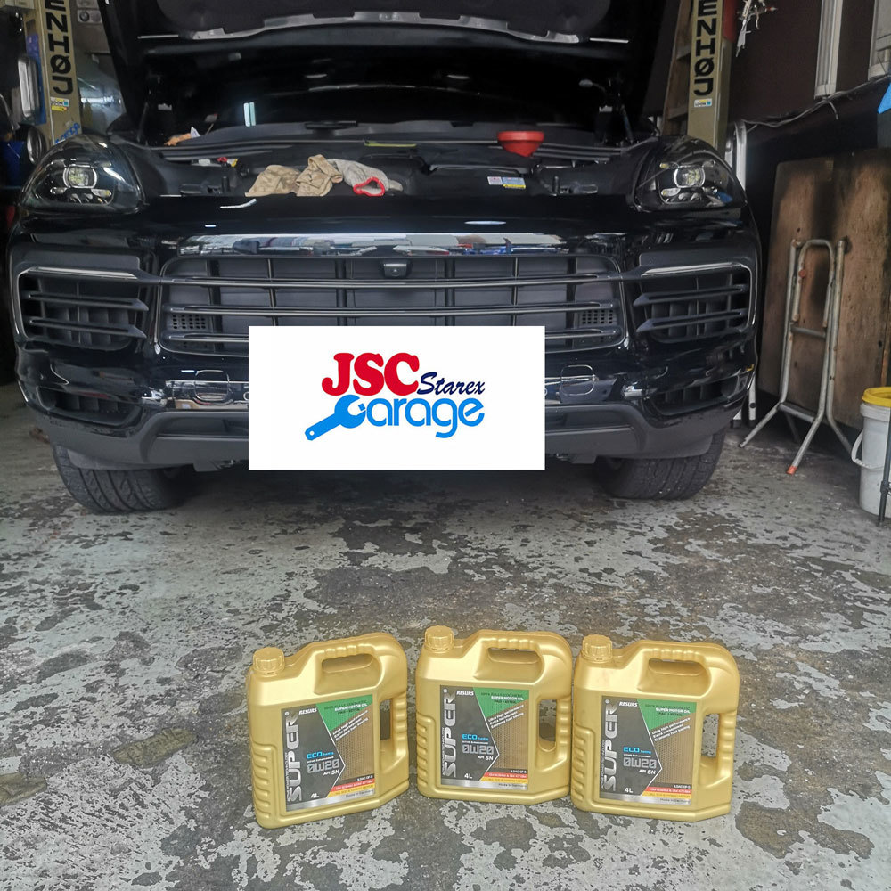 porsche cayenne v6 turbo Super ESter plus 0w20 引擎機油