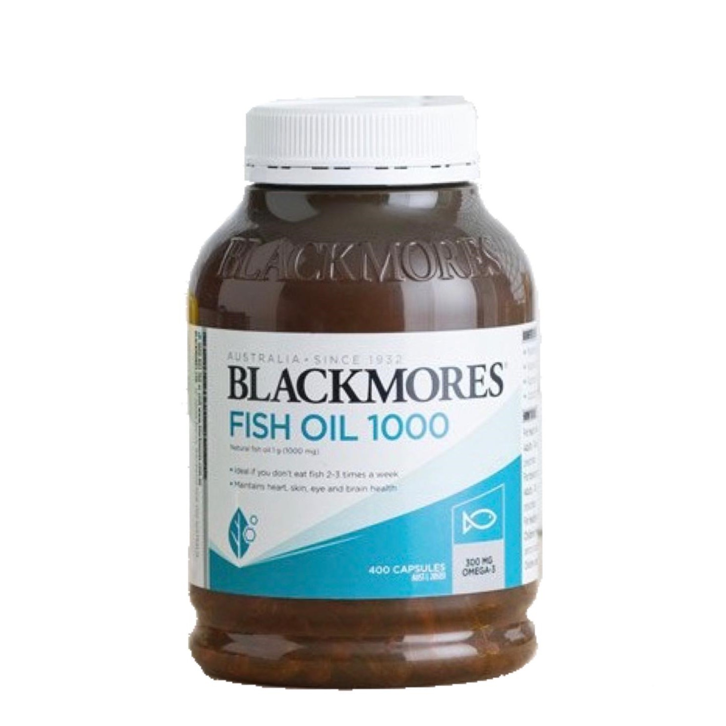 Blackmores 魚油丸 400粒 FISH OIL 1000mg