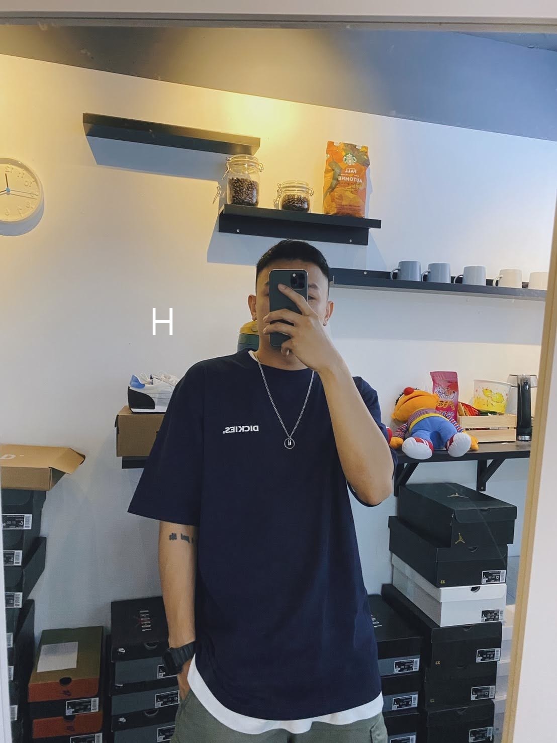 #現貨 (ACCN108) 鋼項鍊 正韓鍊條吊墜