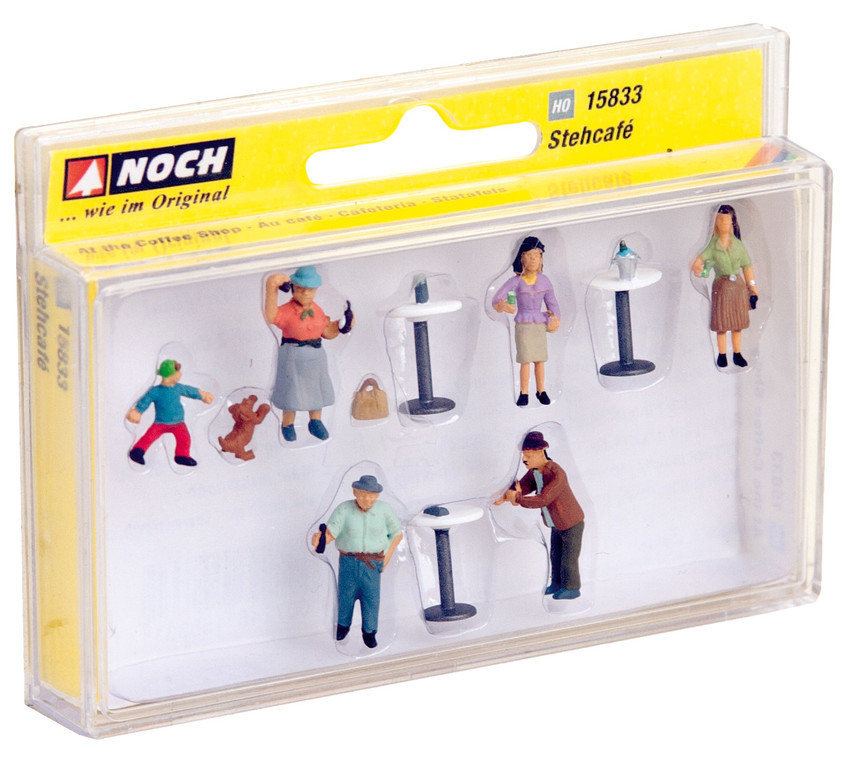 Noch 15833 HO scale, At the Coffee Shop