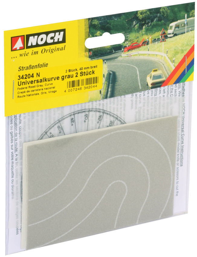 Noch 34204 N scale,  Federal Road Curve