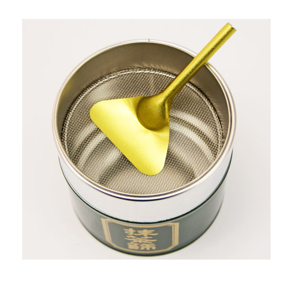 日本製 抹茶篩套裝 茶粉篩套裝 附有刮鏟