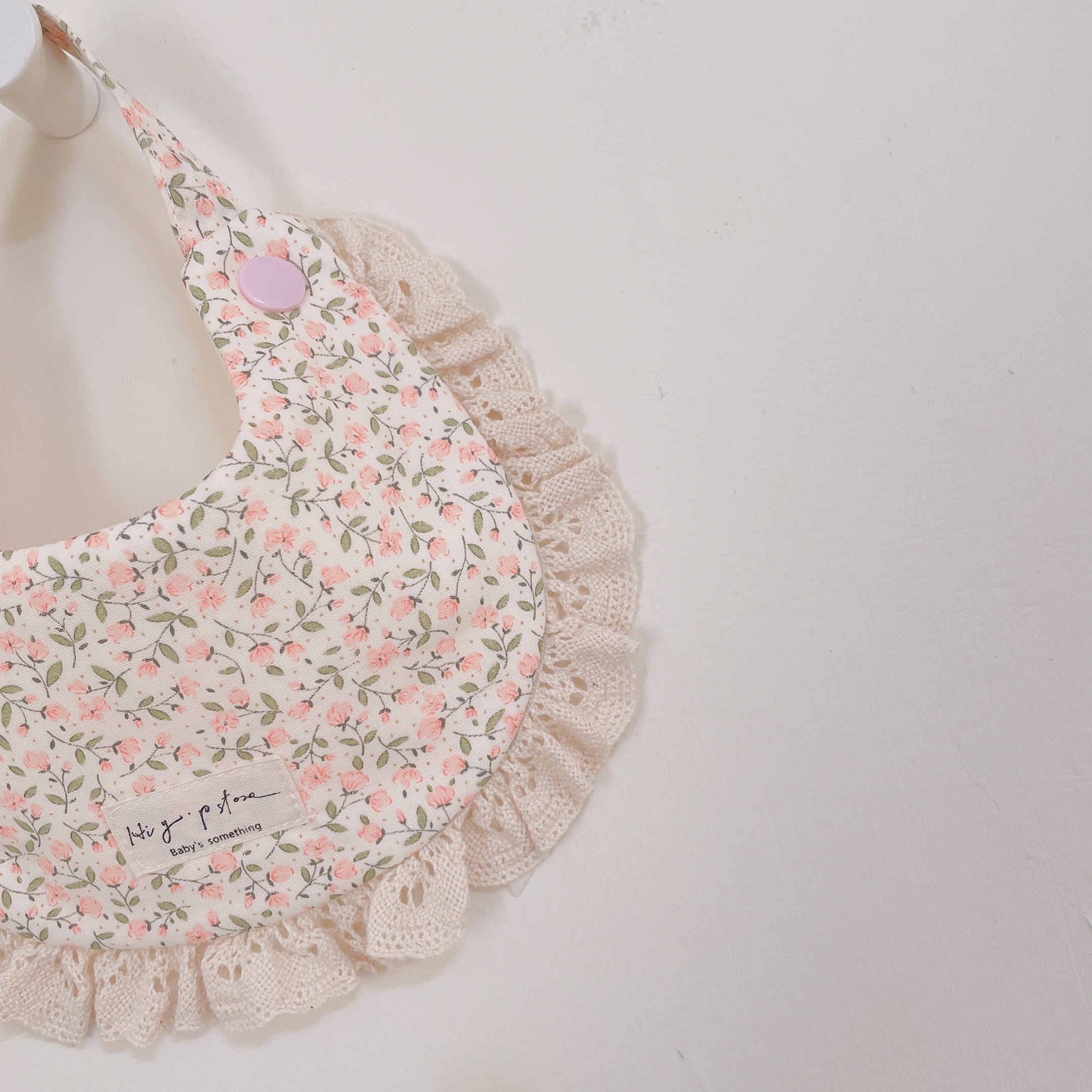 Hi Y.P store-手作圍兜-粉嫩薔薇