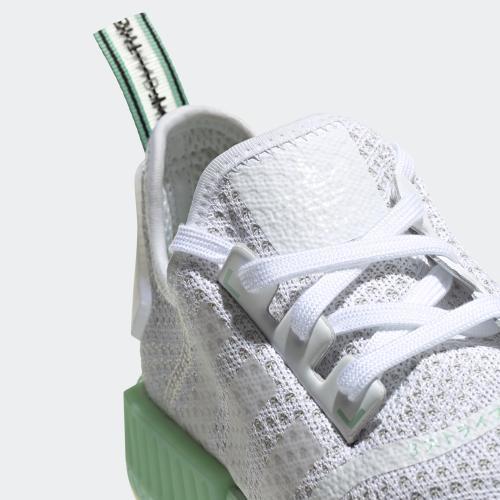Adidas NMD_R1 Knit "White Blush Green" (M)  FV1737