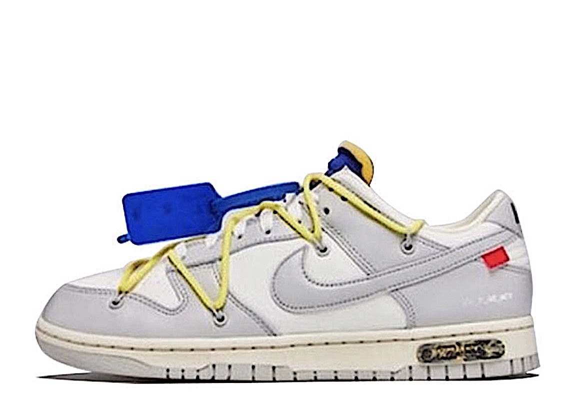 OFF-WHITE × NIKE DUNK LOW 1 OF 50 