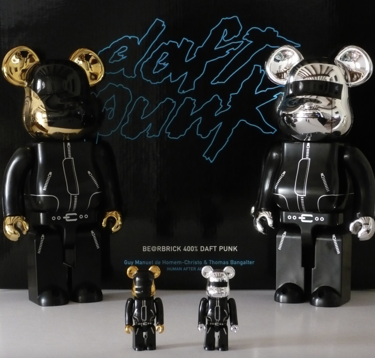 Bearbrick Daft Punk 400 %