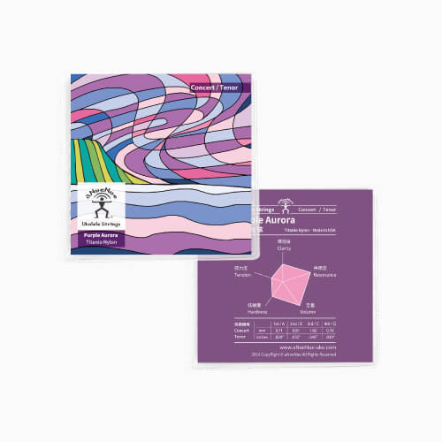 aNueNue PACT - 23/26吋紫極光弦