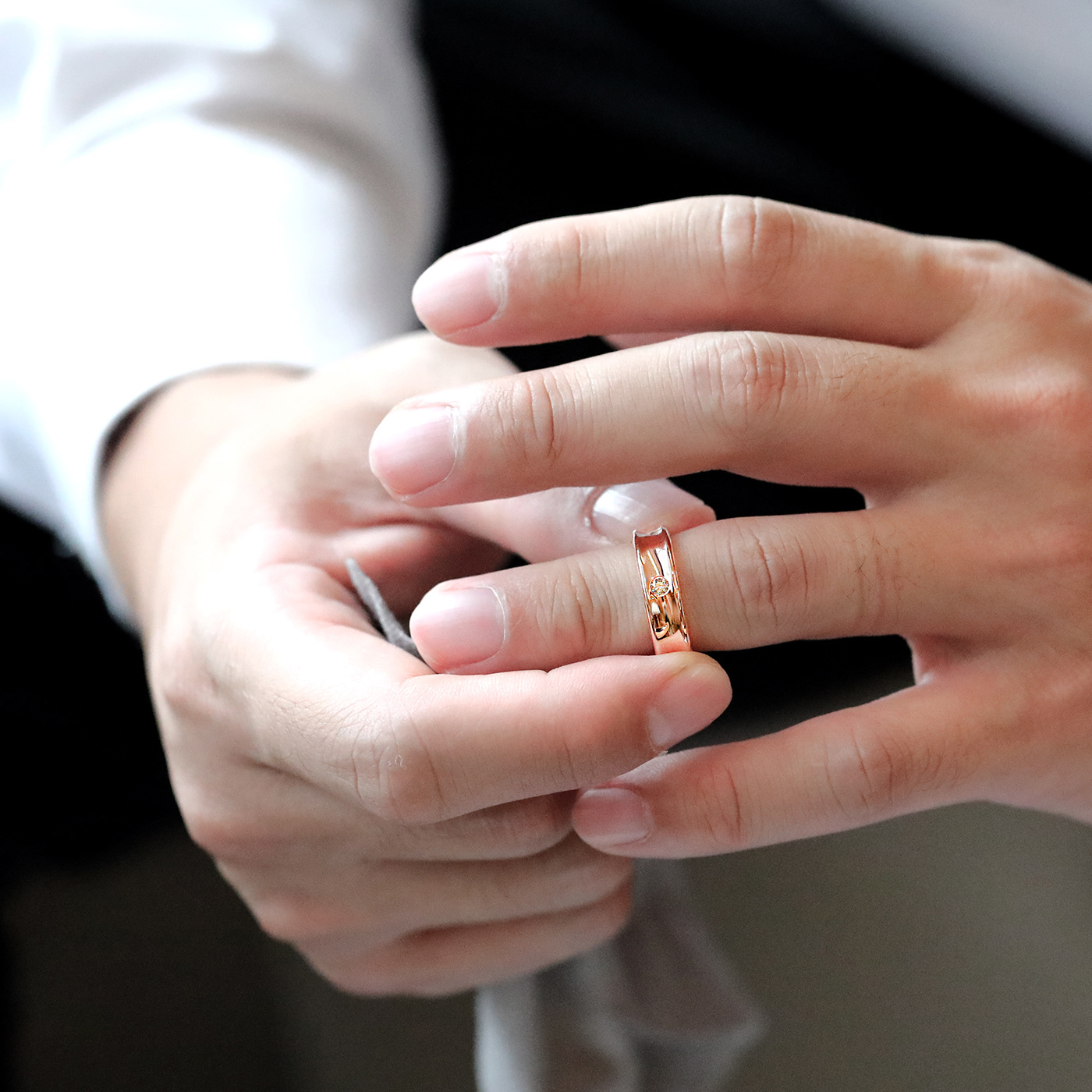 守護 — 2分鑽石男戒