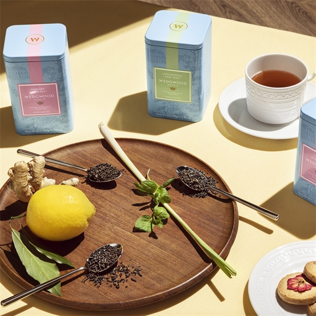 Wedgwood Signature Tea English Breakfast Caddy