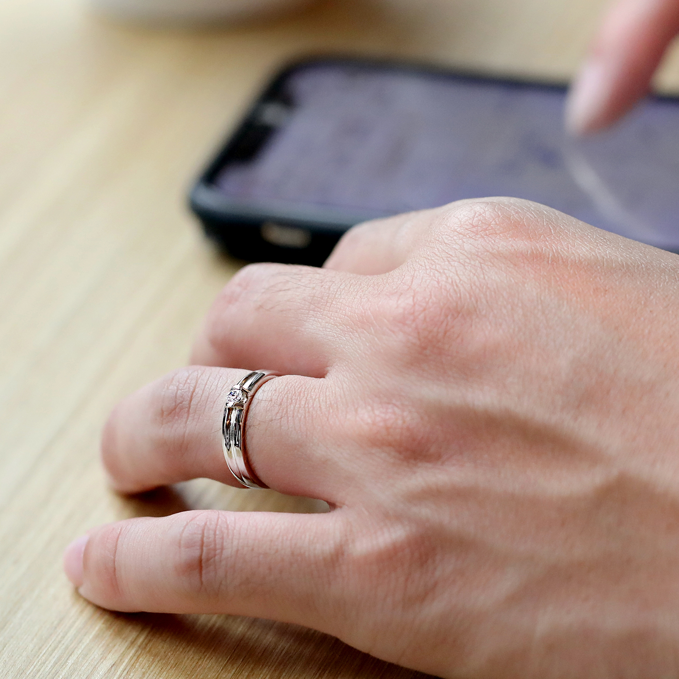 甜蜜 — 5分鑽石男戒