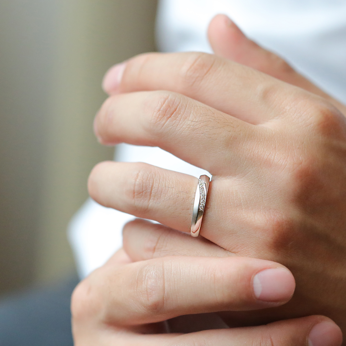 流星 — 5分鑽石男戒