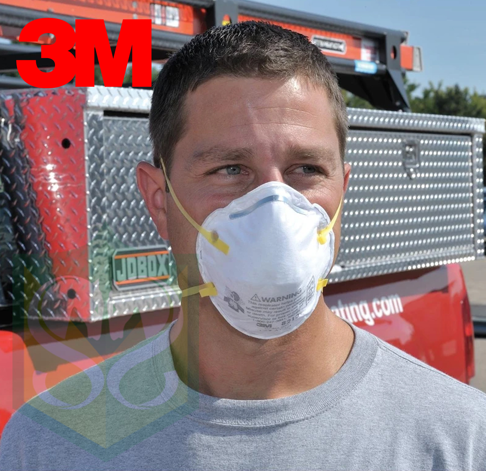 3M™ 8210 - N95 即棄式防塵口罩 (二十個裝)