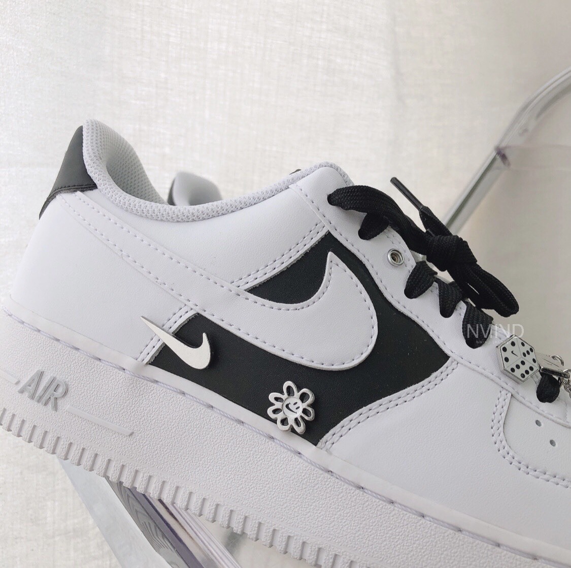 Nike Air Force 1 '07 PRM 陰陽 男鞋 可替換吊飾