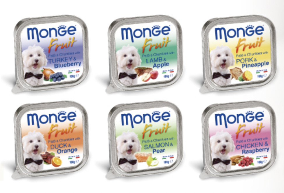 瑪恩吉MONGE - 倍愛主食犬餐(滿滿蔬果系列）