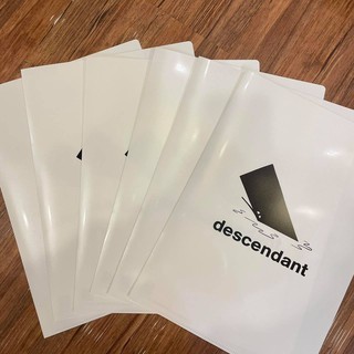 DESCENDANT 資料夾 白色 A4 鯨魚 LOGO 小物