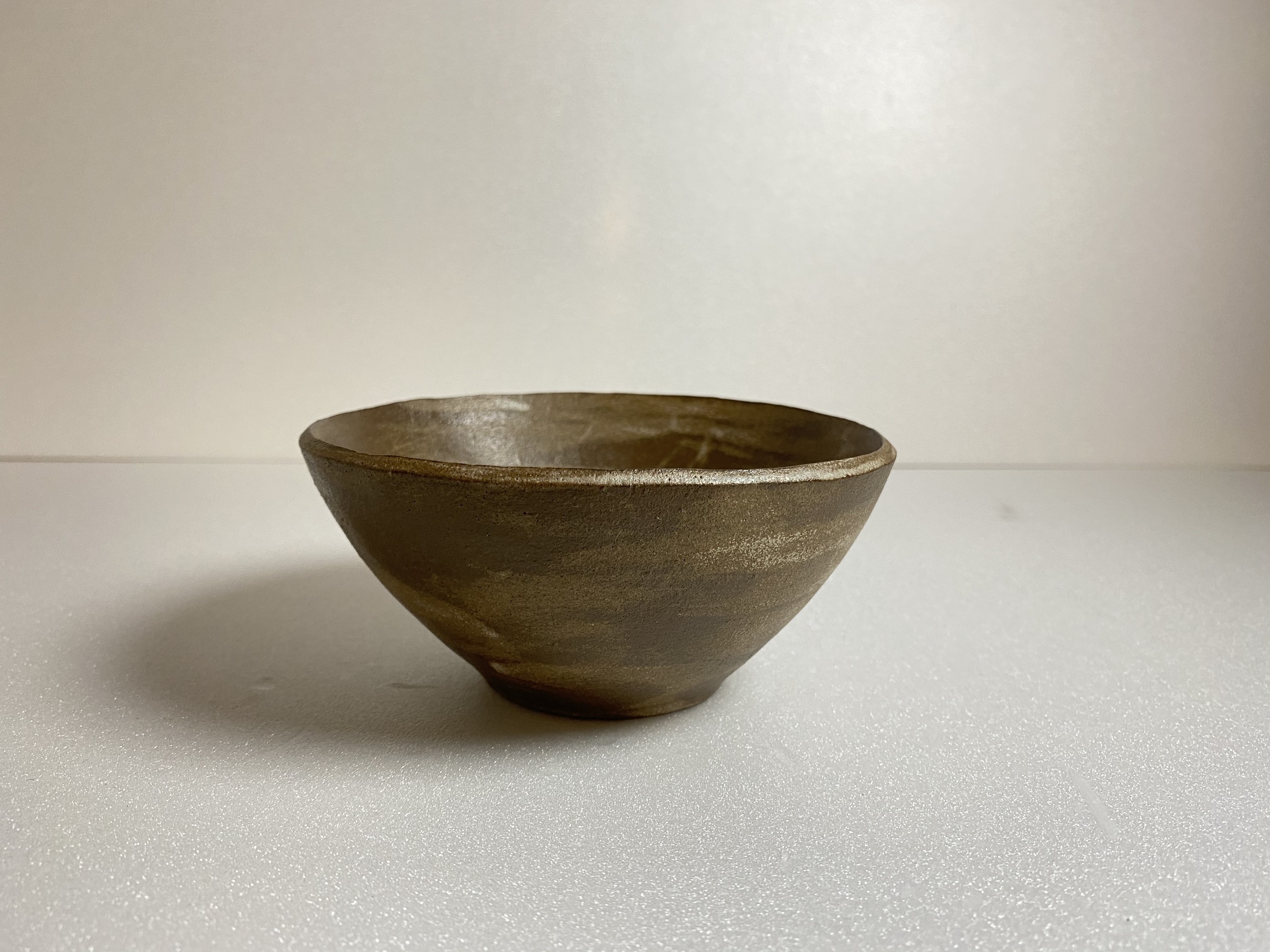 治器 荏苒 平光 鞍褐色碗