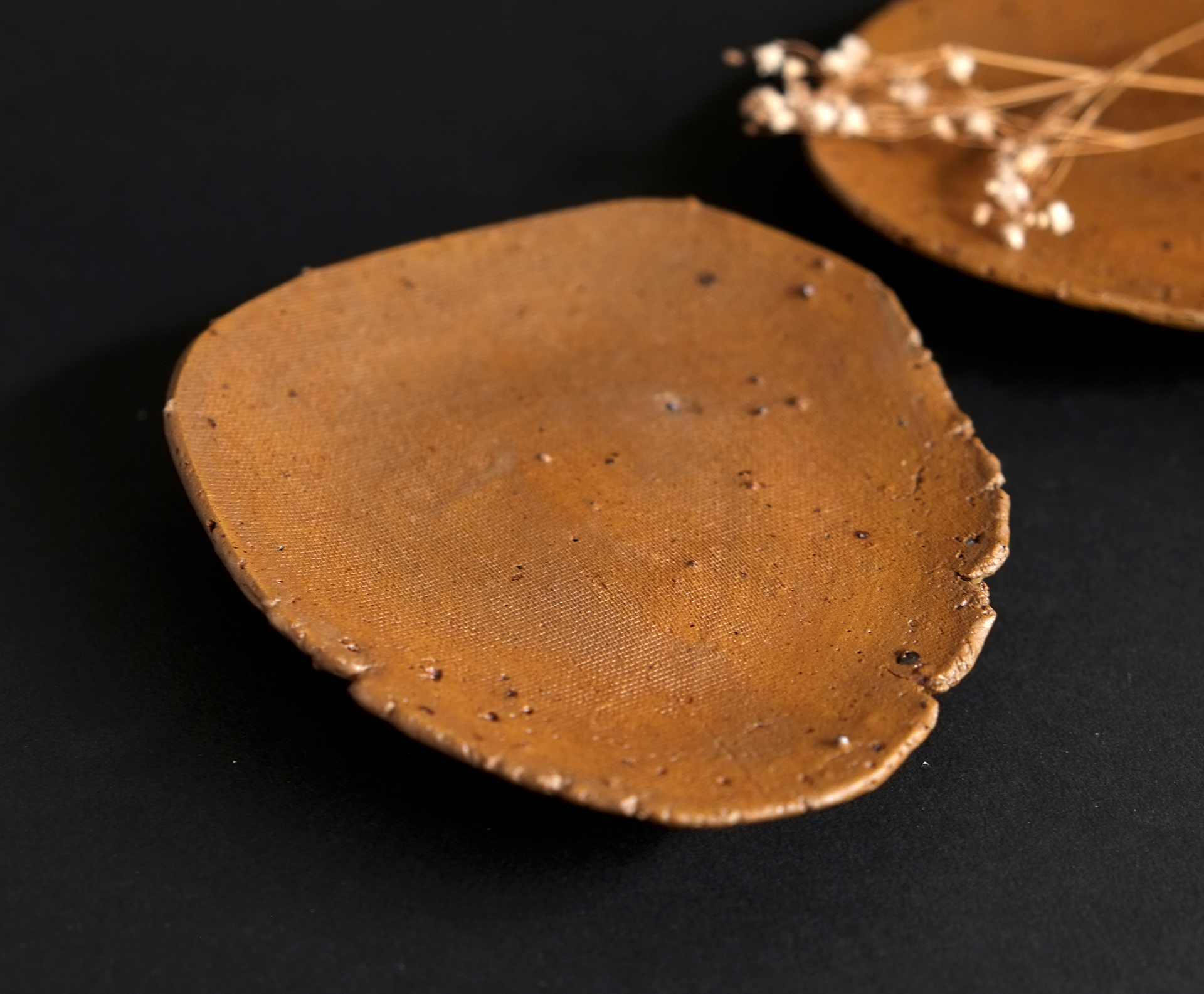 治器 荏苒 No.3 銅赭色淺碟(12CM)