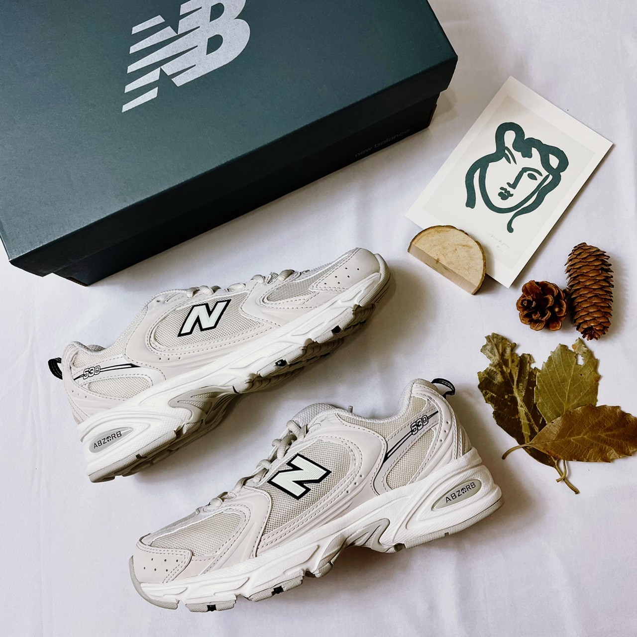 New Balance MR530SH NB 530 530SH 奶茶