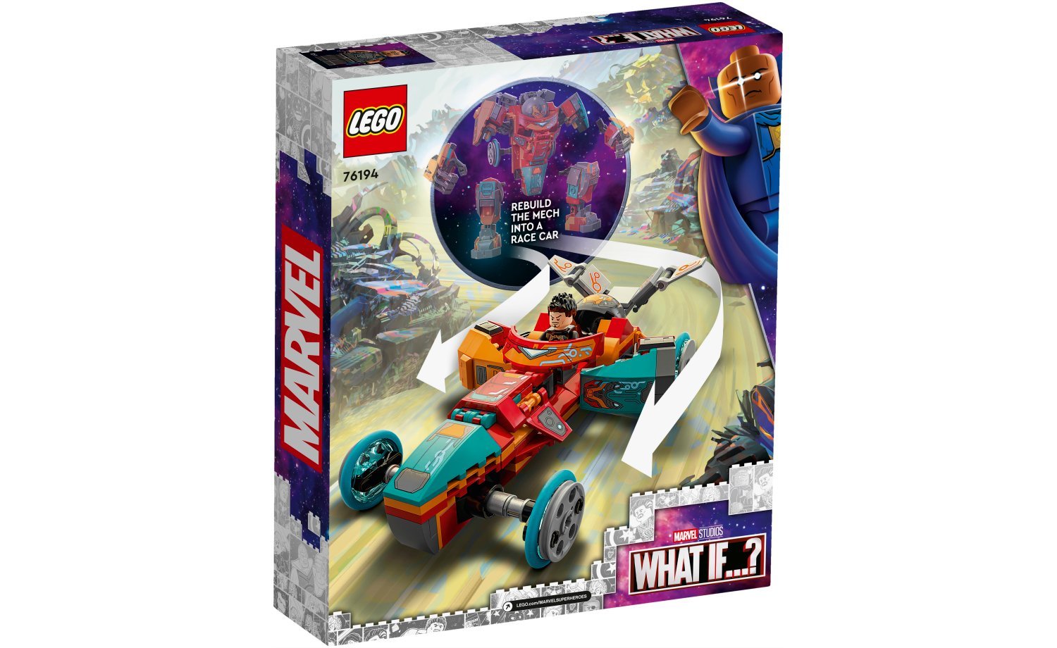 [飛米樂高積木磚賣店] LEGO 76194 Marvel-東尼史塔克的薩卡人鋼鐵人裝甲