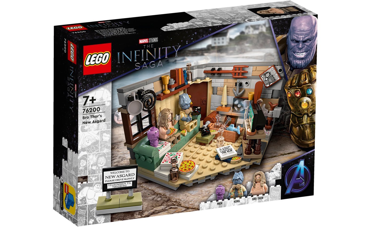 [飛米樂高積木磚賣店] LEGO 76200 Marvel-胖索爾的新阿斯嘉