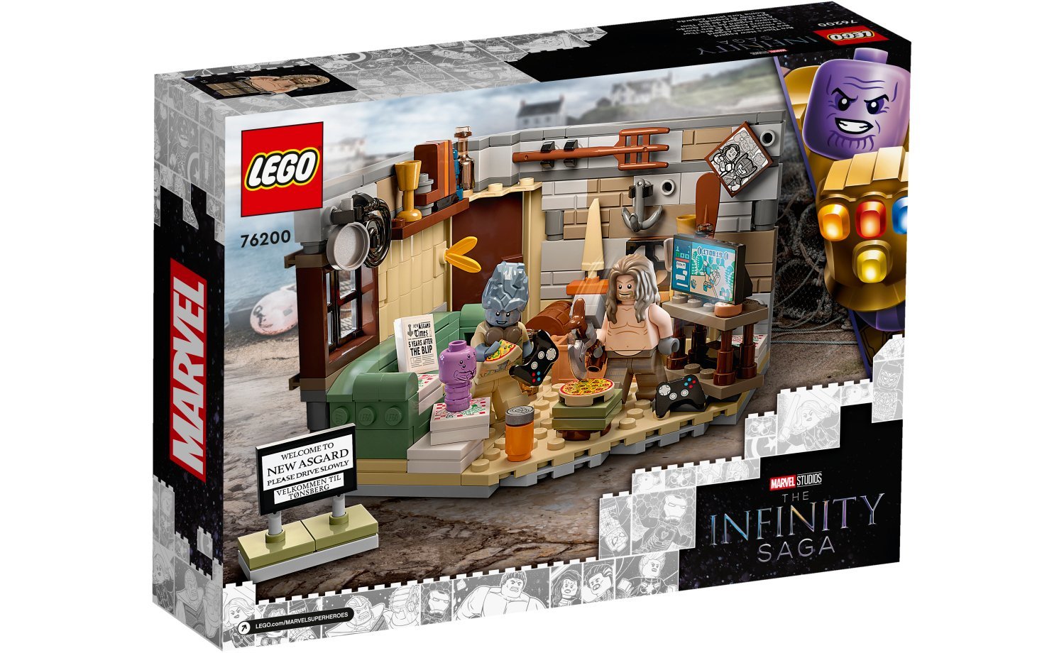 [飛米樂高積木磚賣店] LEGO 76200 Marvel-胖索爾的新阿斯嘉