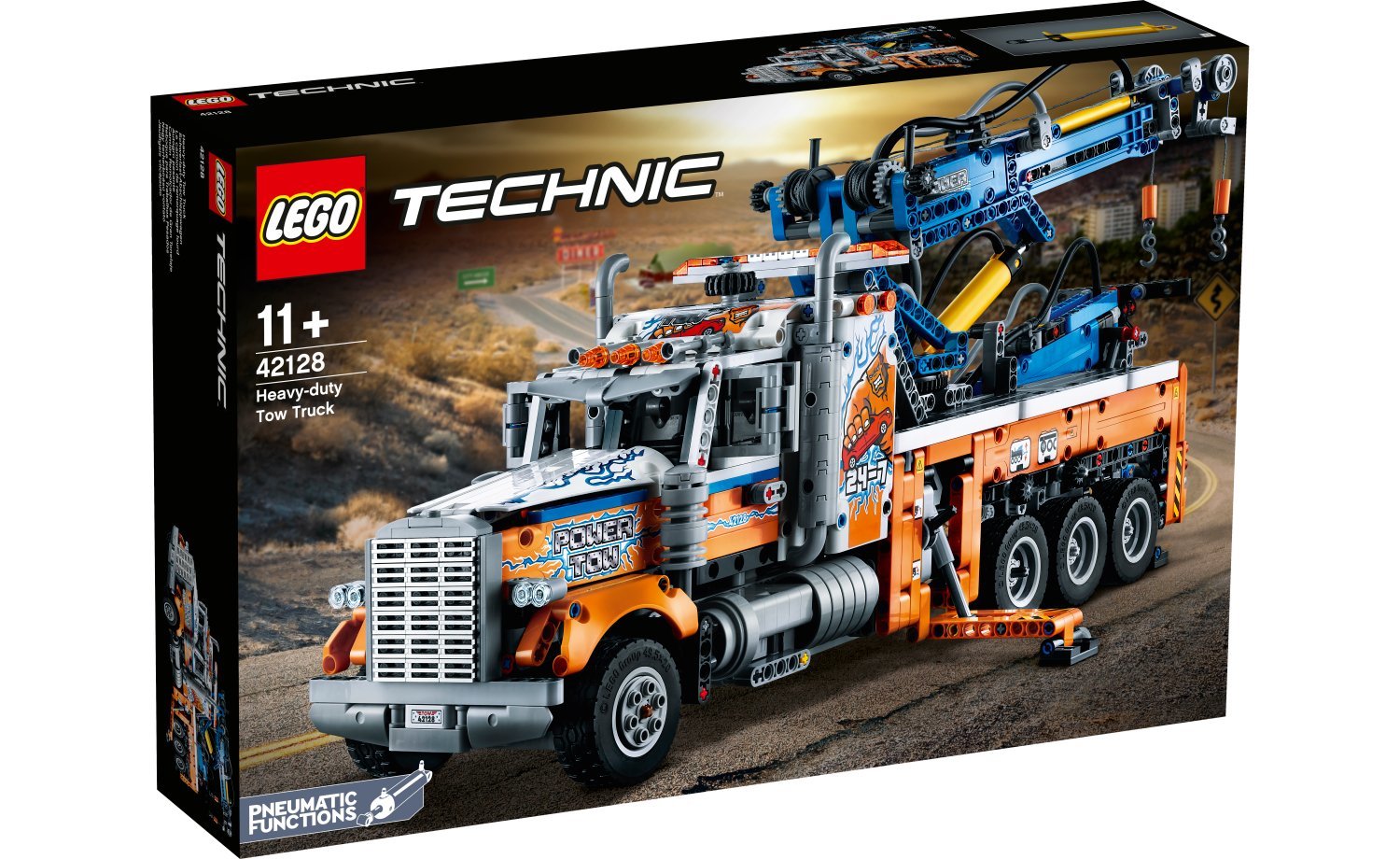 [飛米樂高積木磚賣店] LEGO 42128 Technic-重型拖吊車