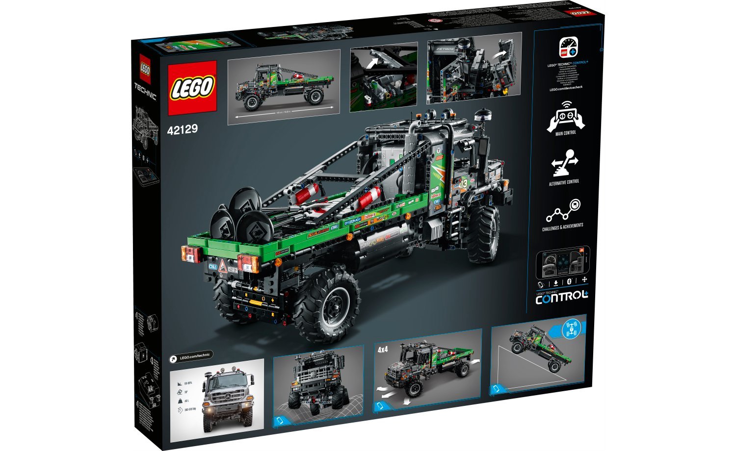 [飛米樂高積木磚賣店] LEGO 42129 Technic-4x4賓士Zetros卡車