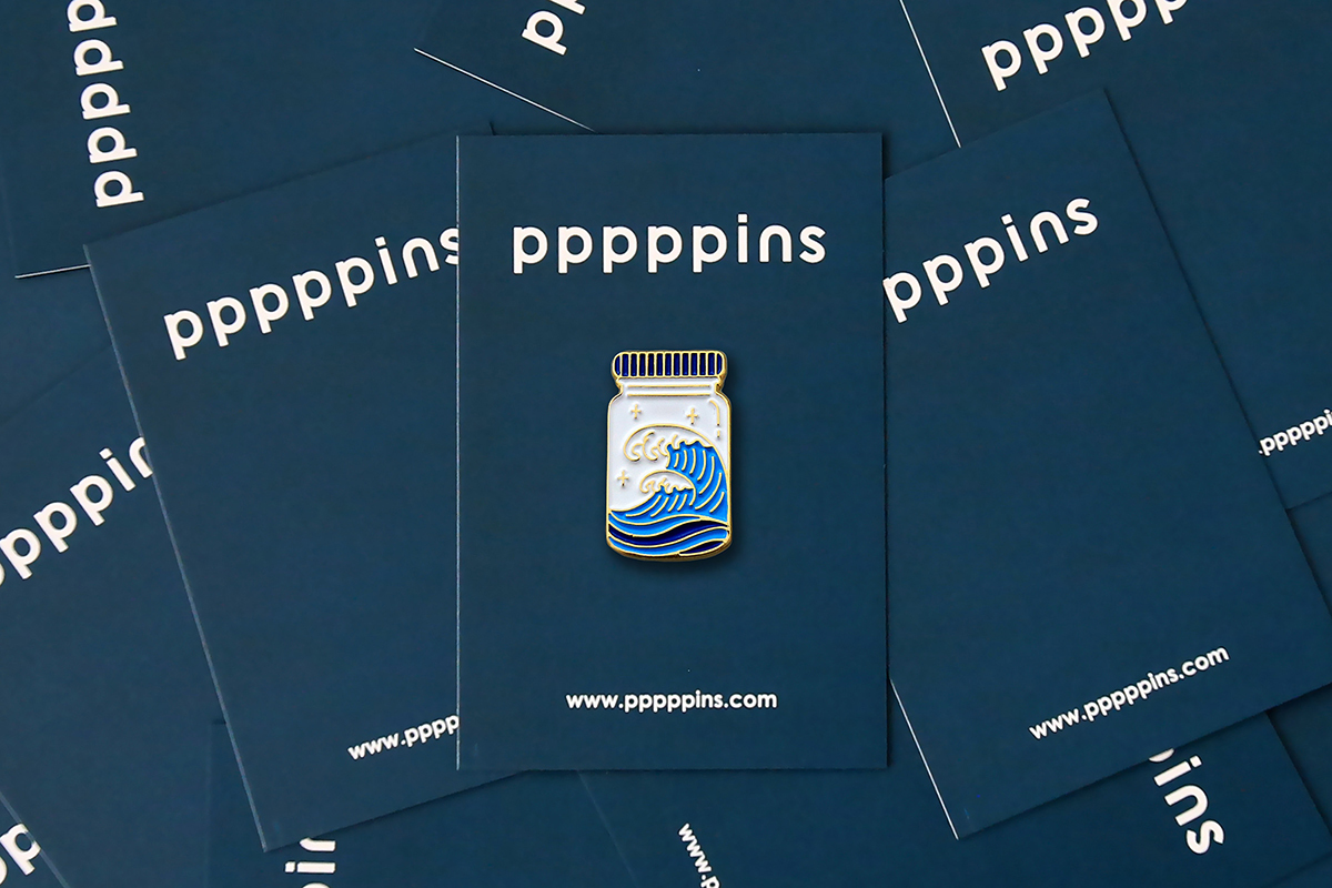 維他命 琺瑯別針 胸章｜pppppins