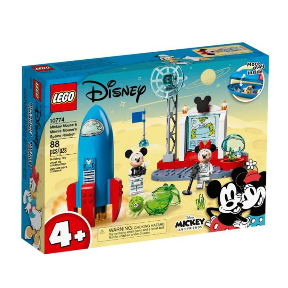 [飛米樂高積木磚賣店] LEGO 10774 Disney-米奇&米妮太空火箭