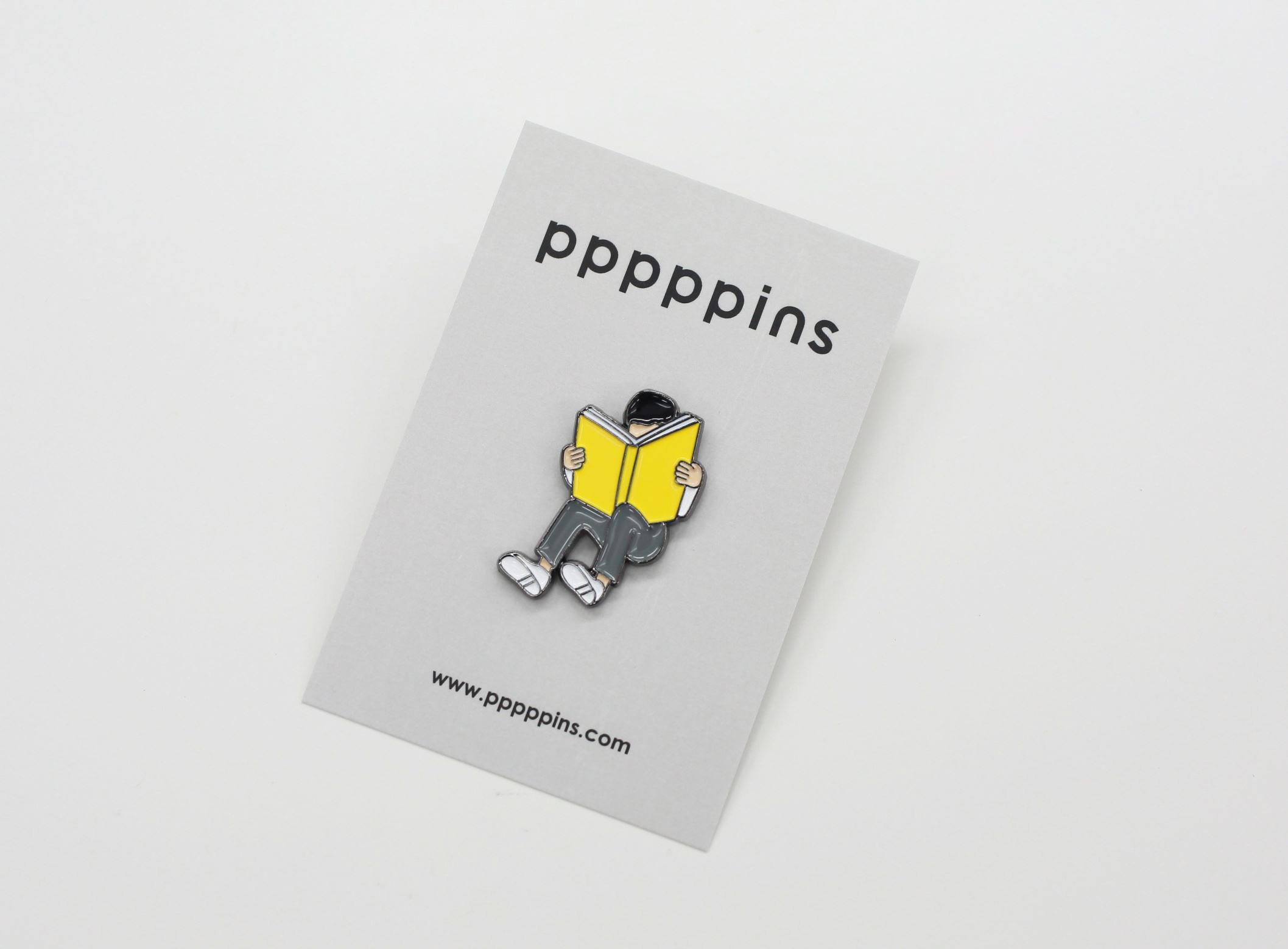 讀書人 琺瑯別針 胸章｜pppppins