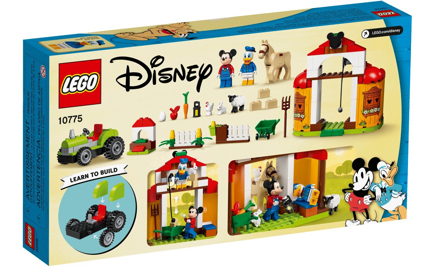 [飛米樂高積木磚賣店] LEGO 10775 Disney-米奇&唐老鴨農場