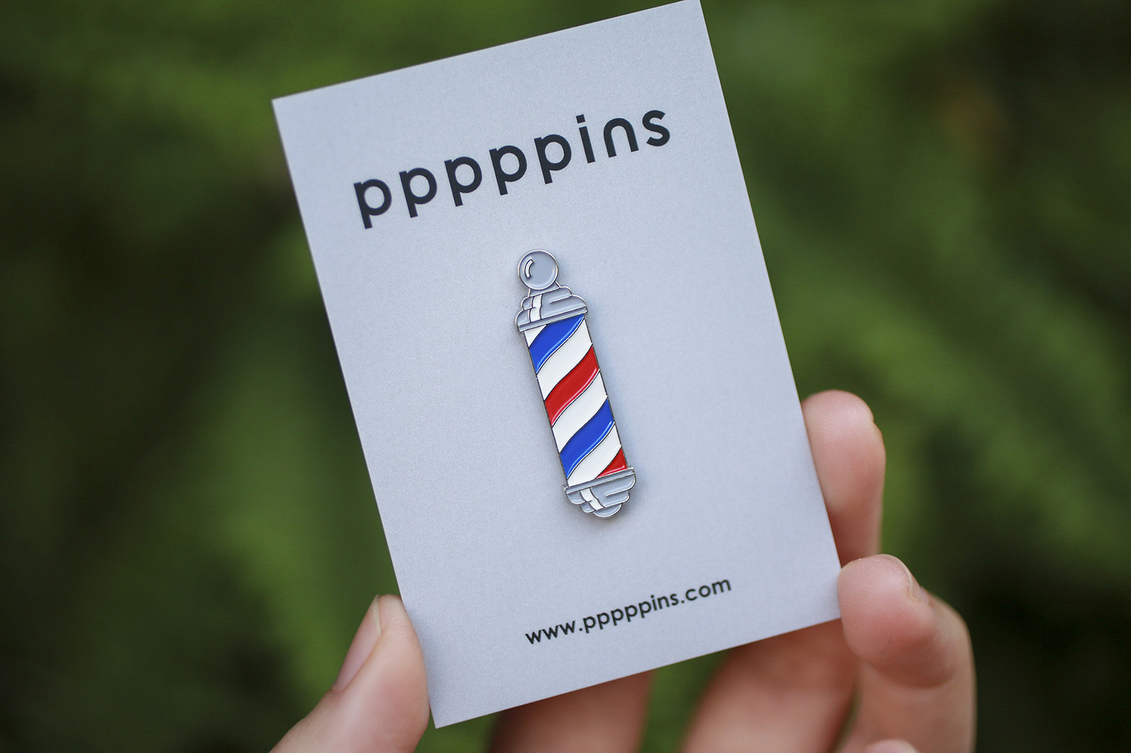 理髮廳 琺瑯別針 胸章｜pppppins