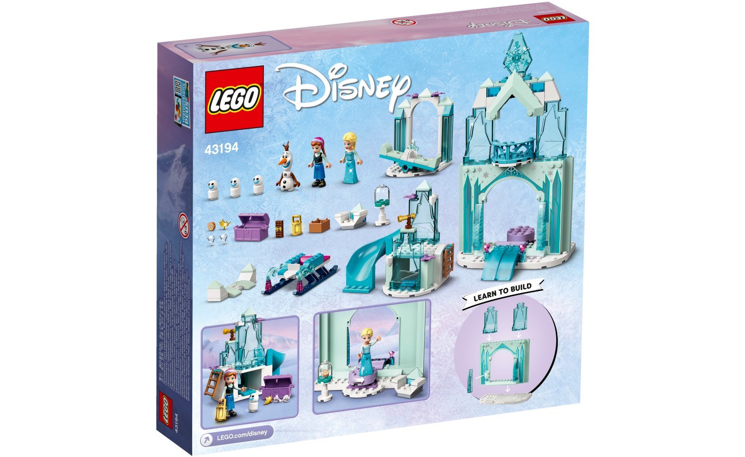 [飛米樂高積木磚賣店] LEGO 43194 Disney-安娜&艾莎的冰雪城堡