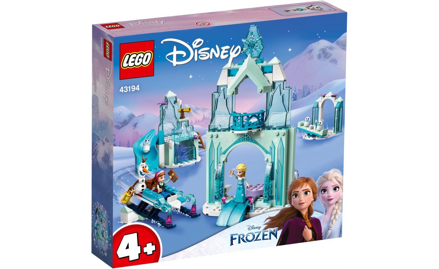 [飛米樂高積木磚賣店] LEGO 43194 Disney-安娜&艾莎的冰雪城堡