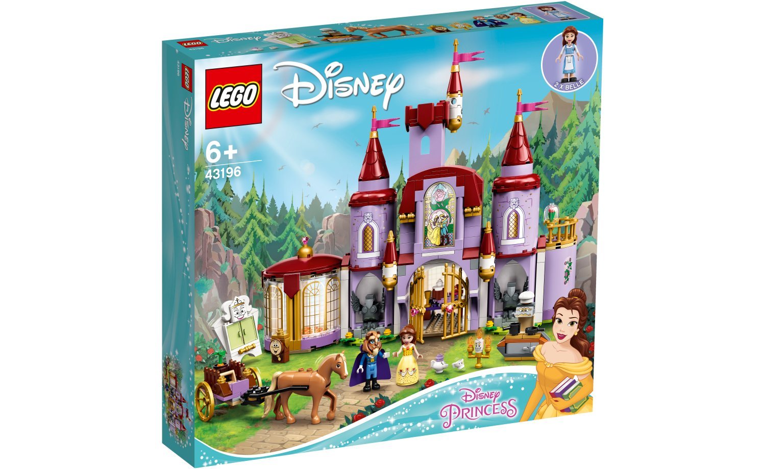 [飛米樂高積木磚賣店] LEGO 43196 Disney-美女與野獸城堡