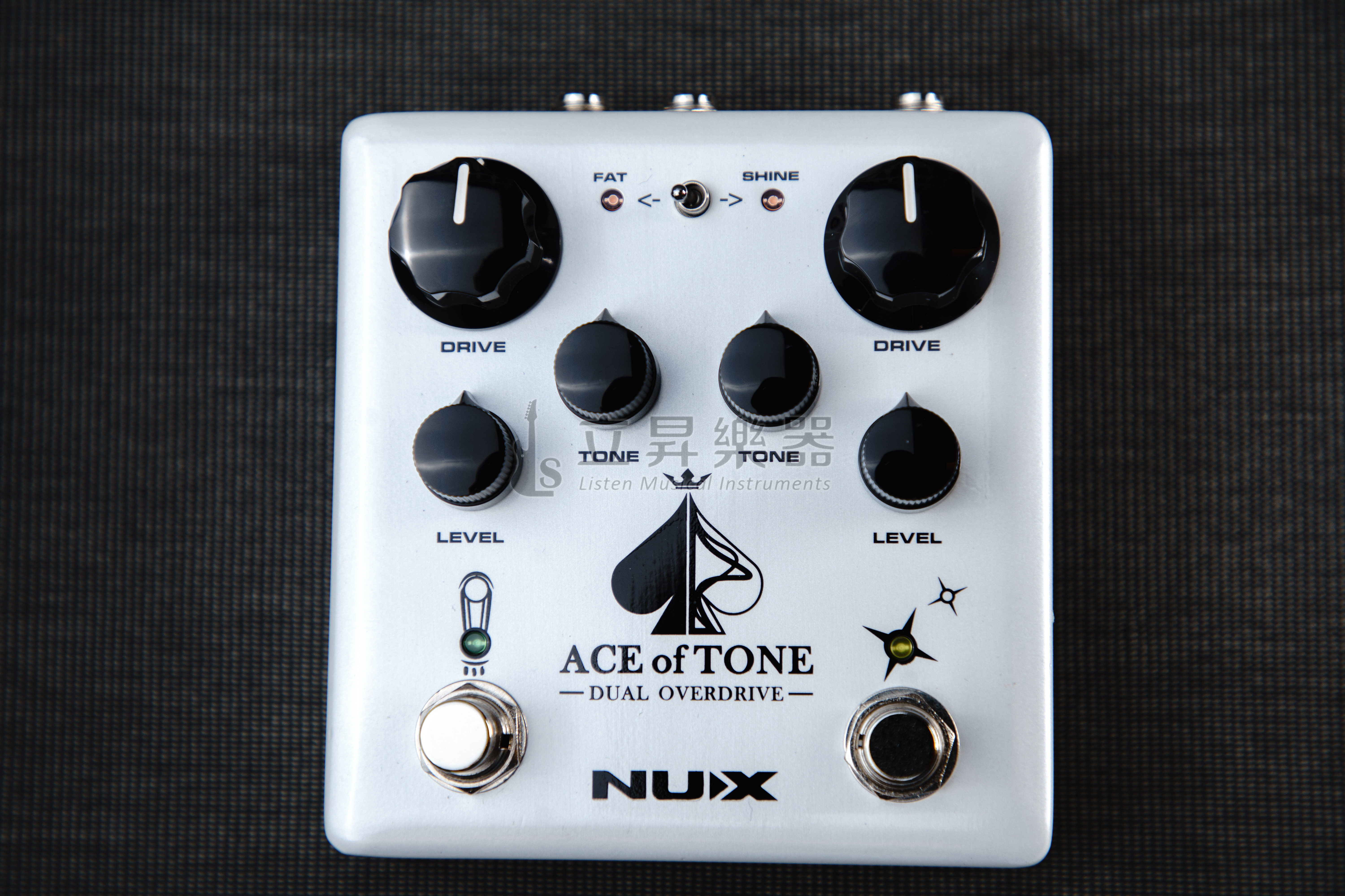 NUX NDO-5 ACE OF TONE 雙破音單顆效果器可切換9V/18V pedal