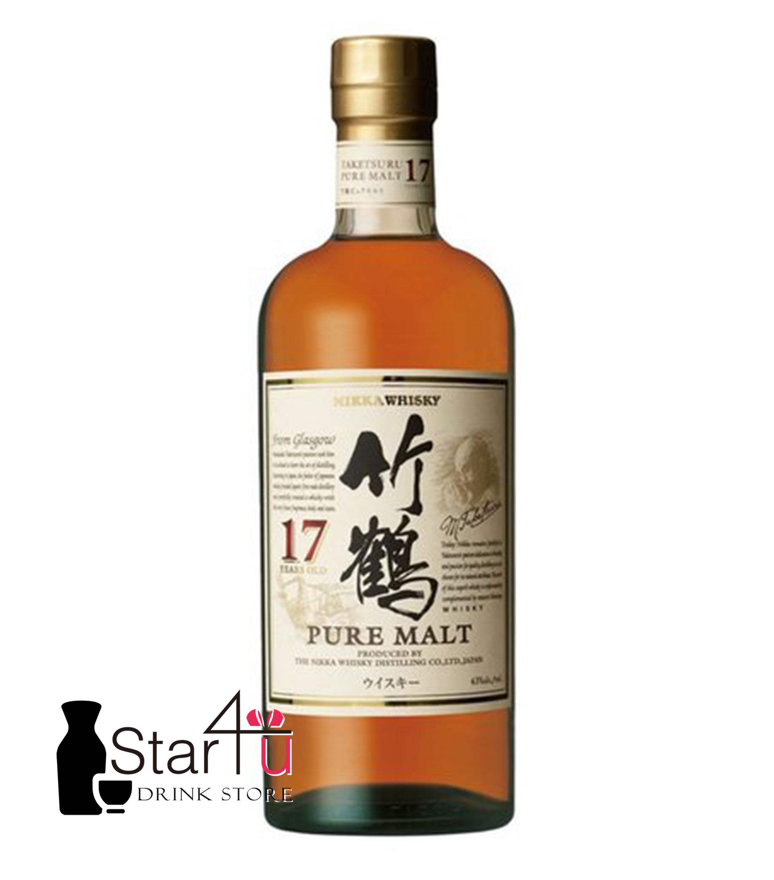 尼卡 竹鶴 17年 純麥威士忌 700mL