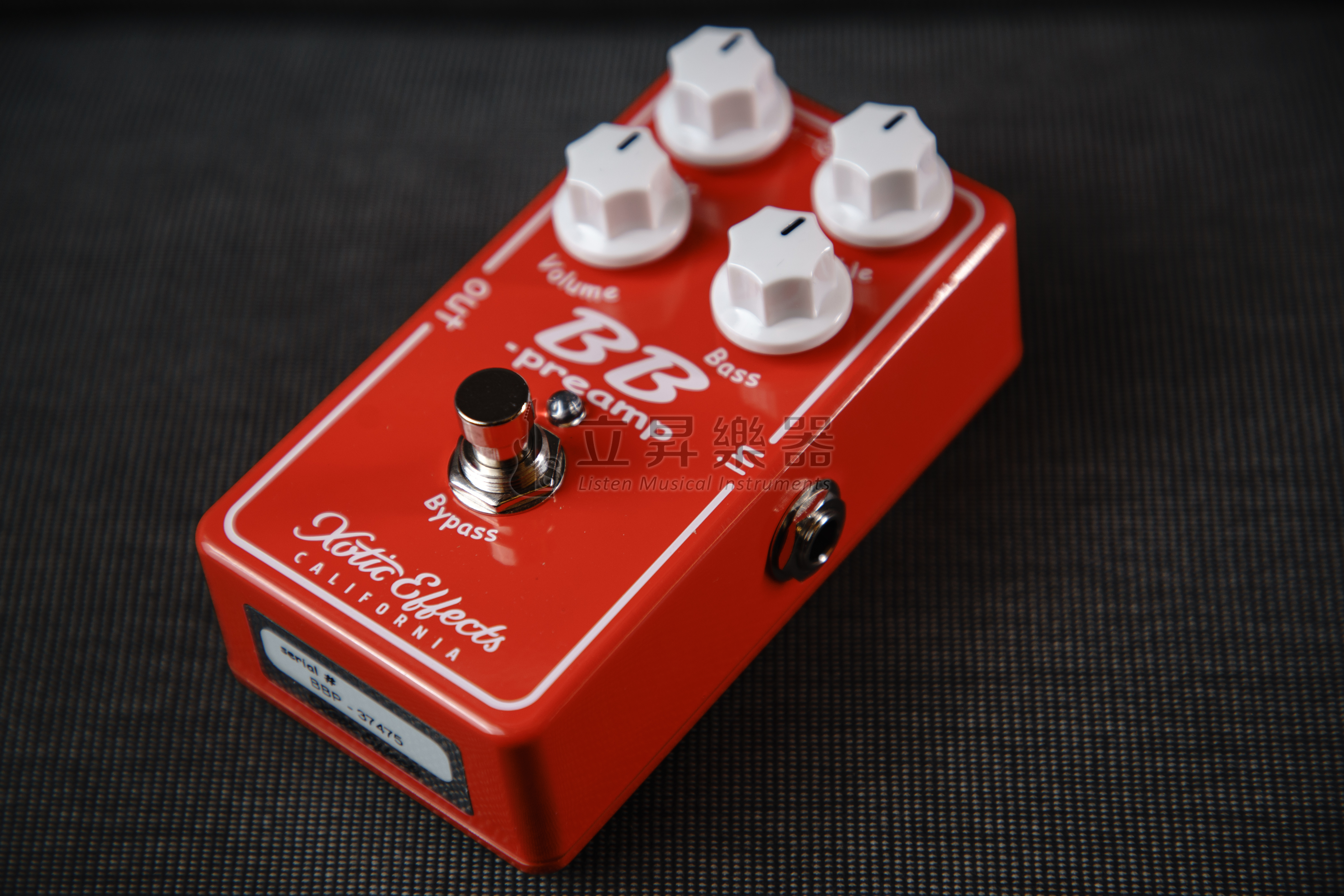 Xotic Effects BB Preamp V1.5 前級單顆破音效果器pedal