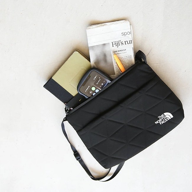 現貨+預購┃日本 THE NORTH FACE GEOFACE POUCH 菱格 側背包
