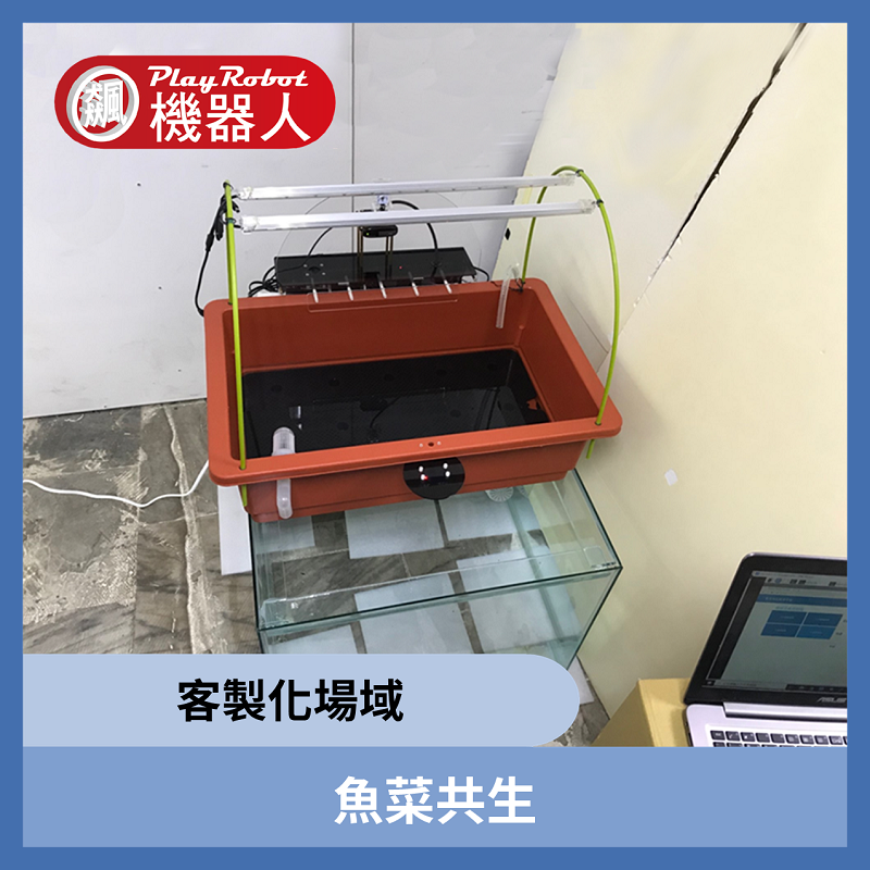 物聯網(IoT) 魚菜共生 客製場域