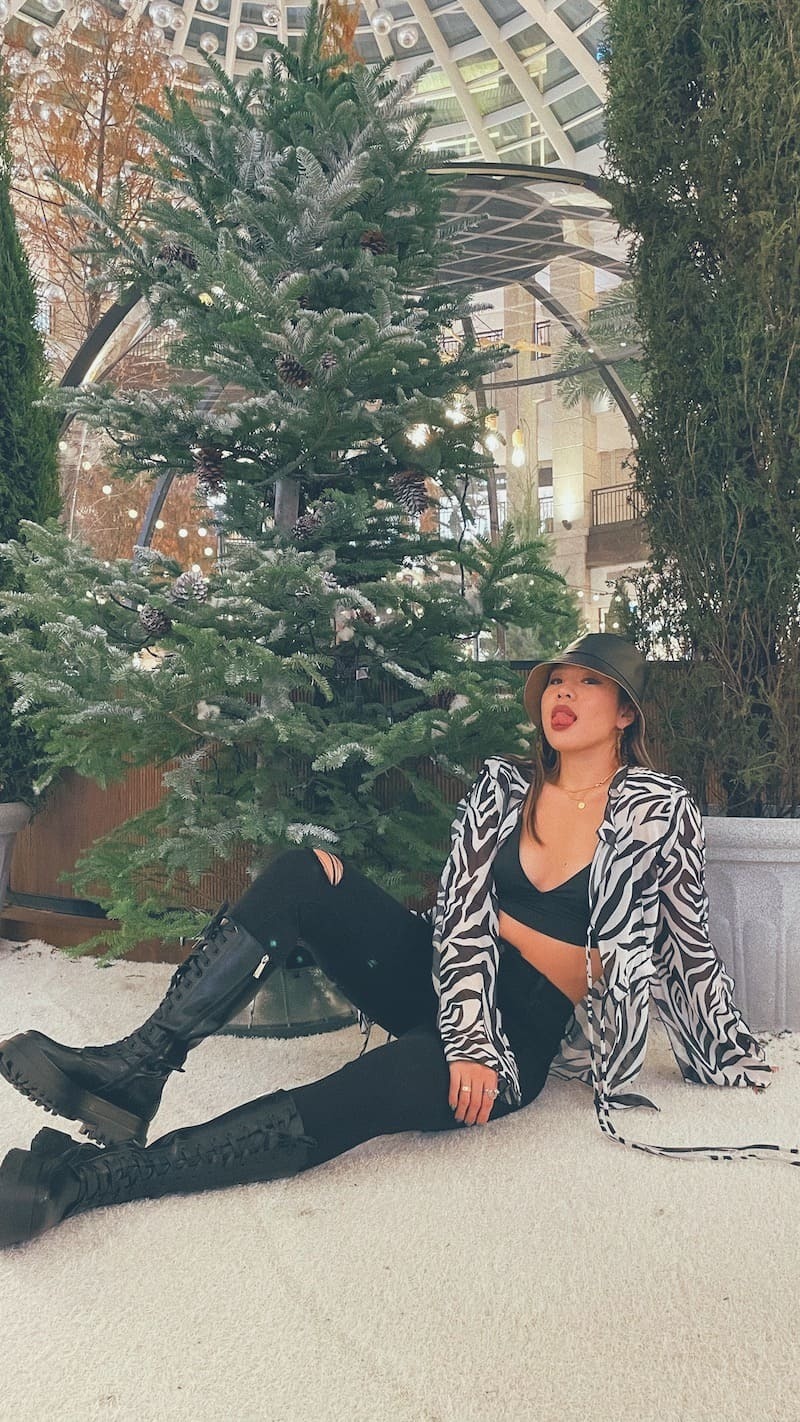 黑色皮質厚底長筒軍靴/37.39.40