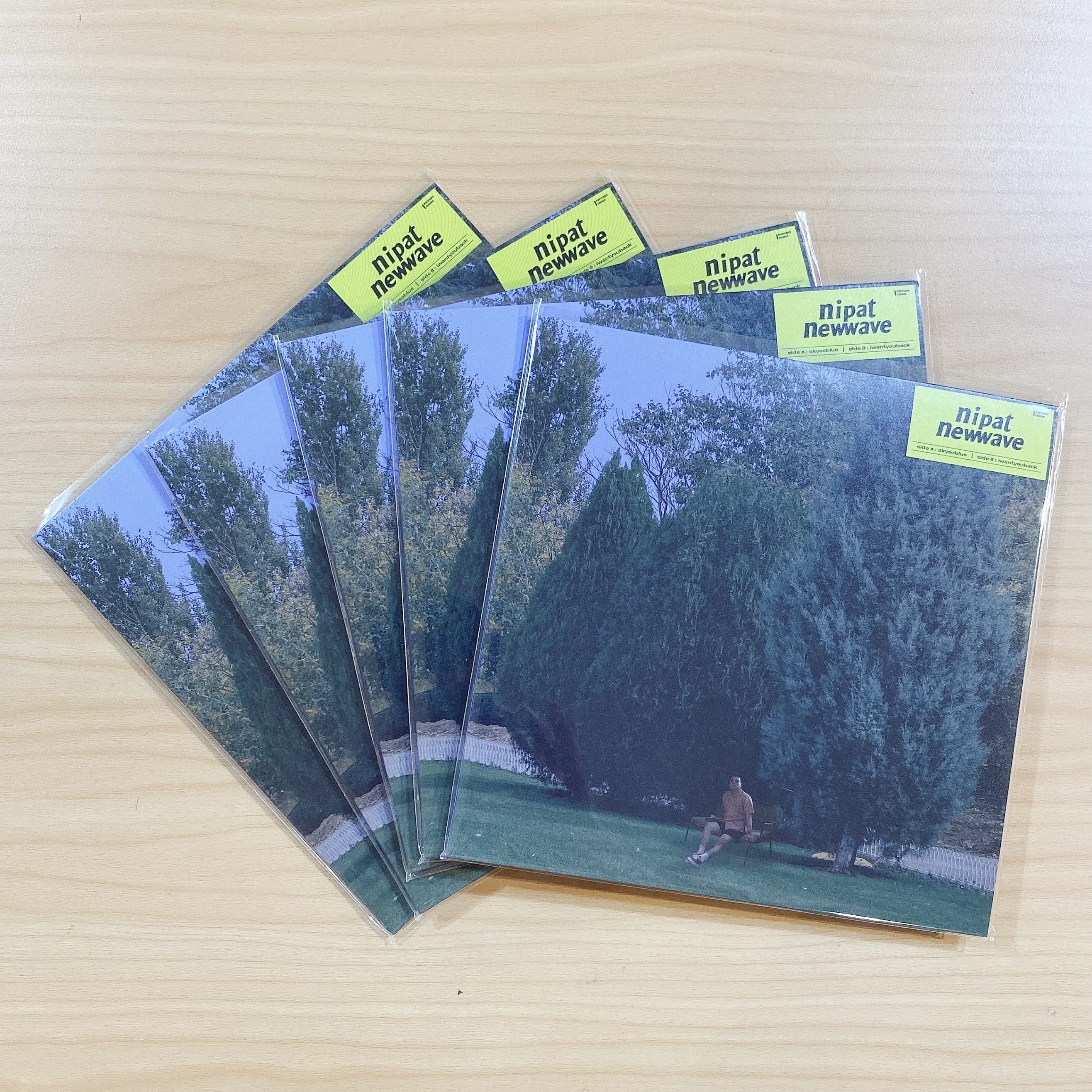 nipat newwave《Sky so blue / I want you back》(7")