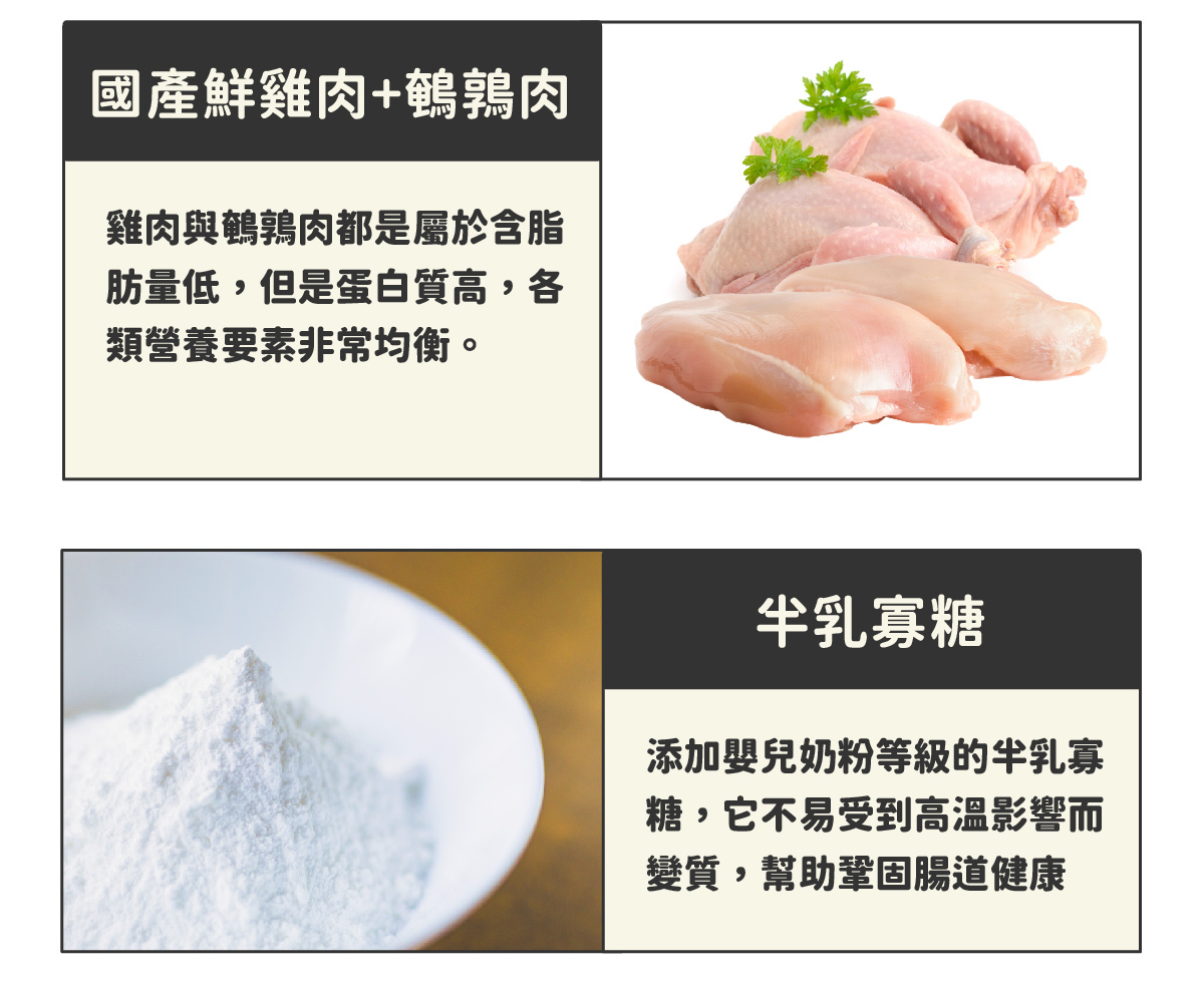 ◆ 符合AAFCO&NRC建議之營養標準，適合全齡貓咪食用 ◆ 用寒天和蒟蒻取代爭議性膠類、零澱粉、零穀物 ◆ 適合貓貓的黃金比例：95%動物性食材+2%植物性食材+3%必需營養素&超級食物 ◆ 添加嬰兒奶粉等級半乳寡糖，鞏固腸道健康 ◆ 含有大量水分的軟嫩質地，輕鬆舔食不費力